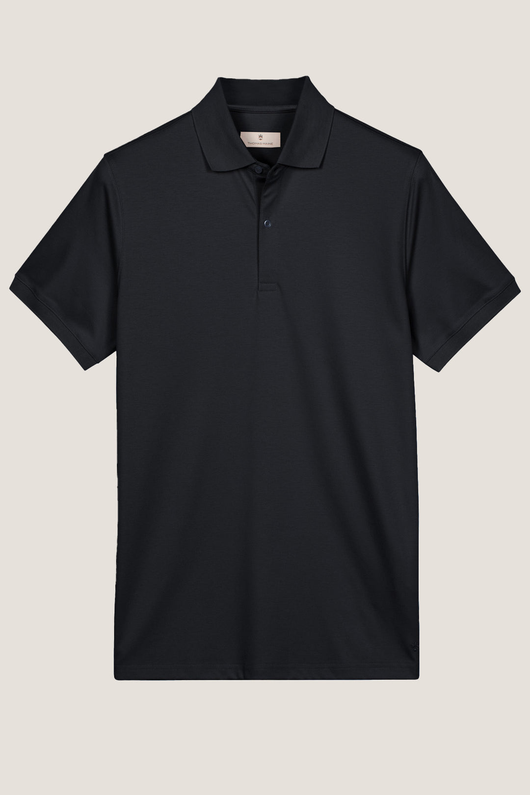 Liquid Cotton Polo - Black