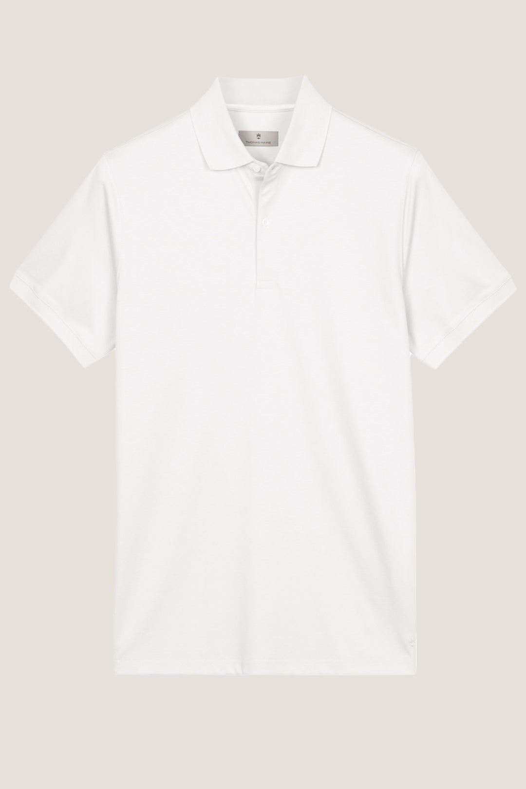 Liquid Cotton Polo - Wit
