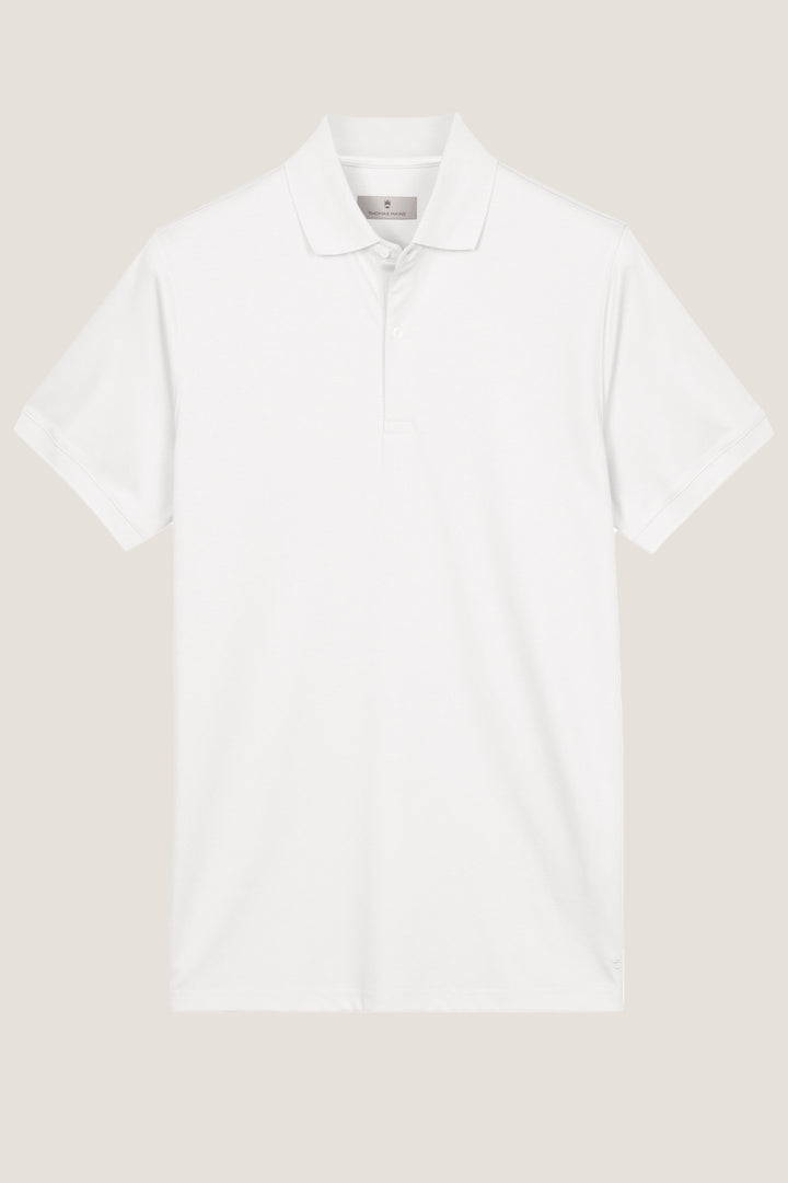 Liquid Cotton Polo - Wit