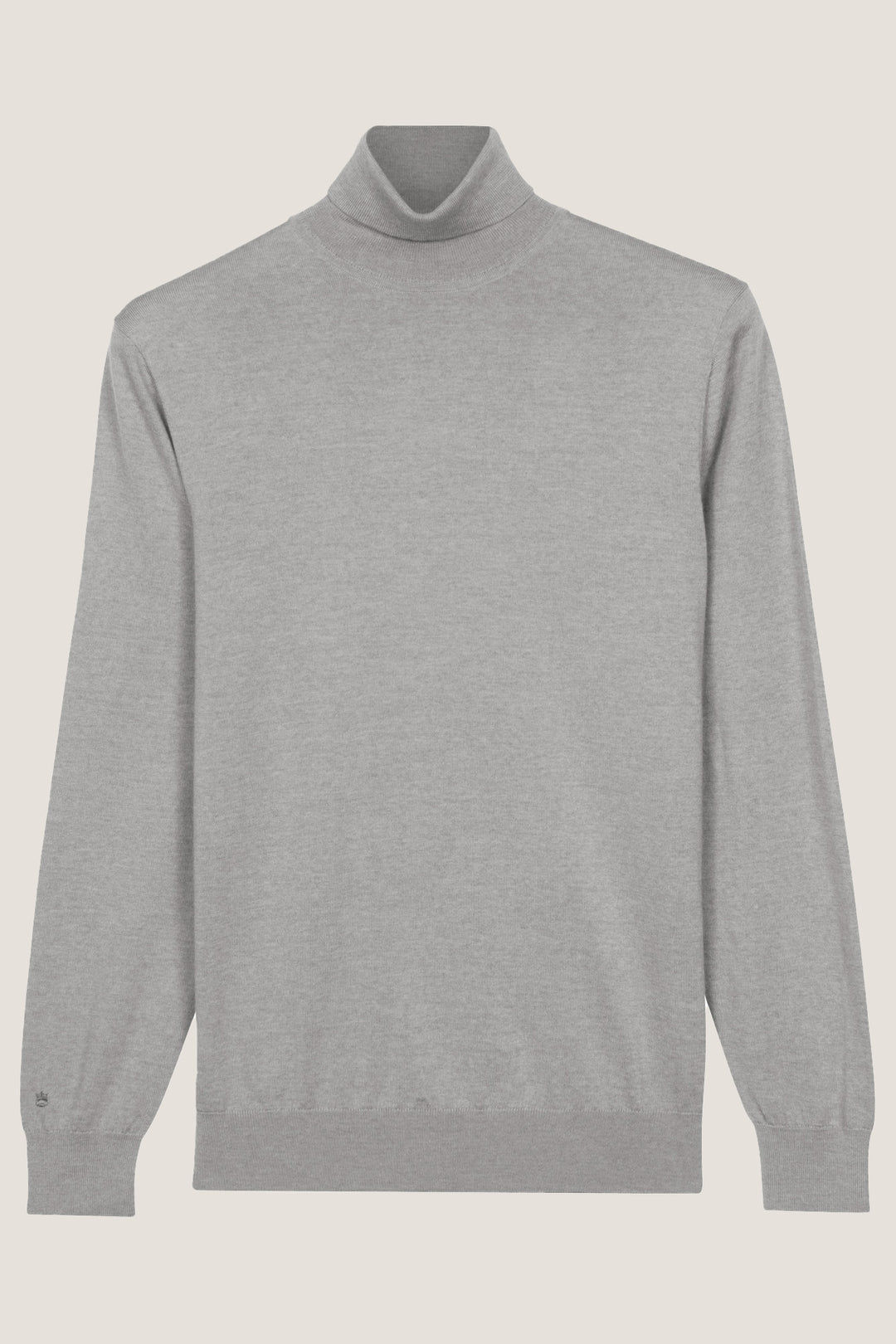 Merino High Neck Pullover - Grijs