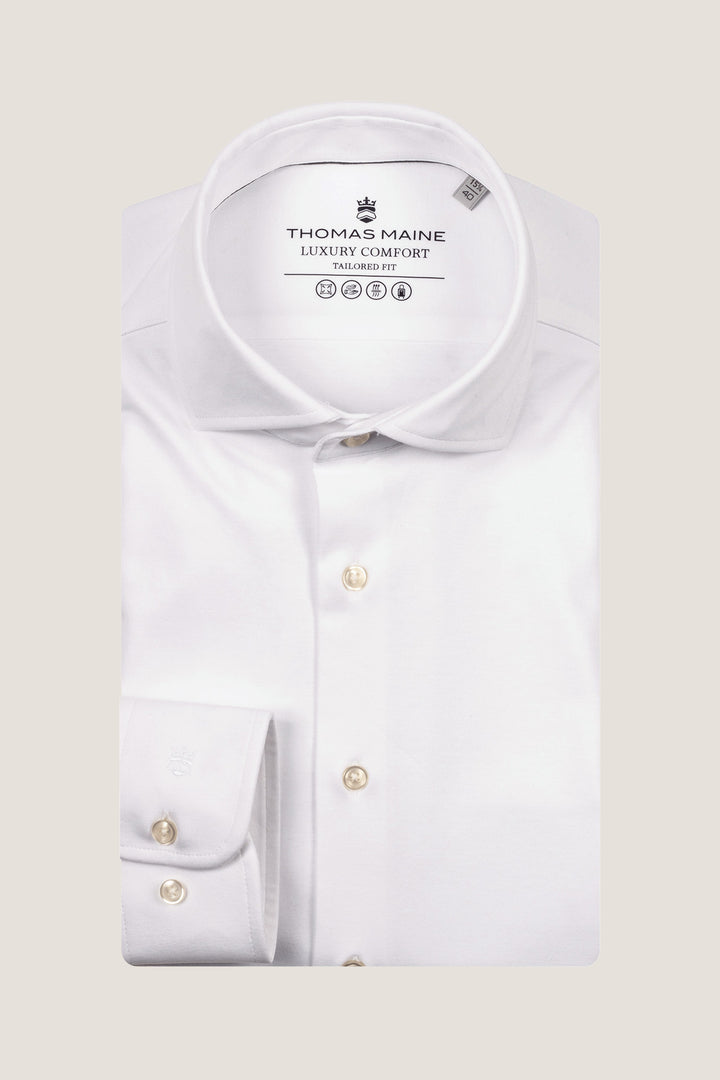 Liquid Cotton Overhemd - Wit