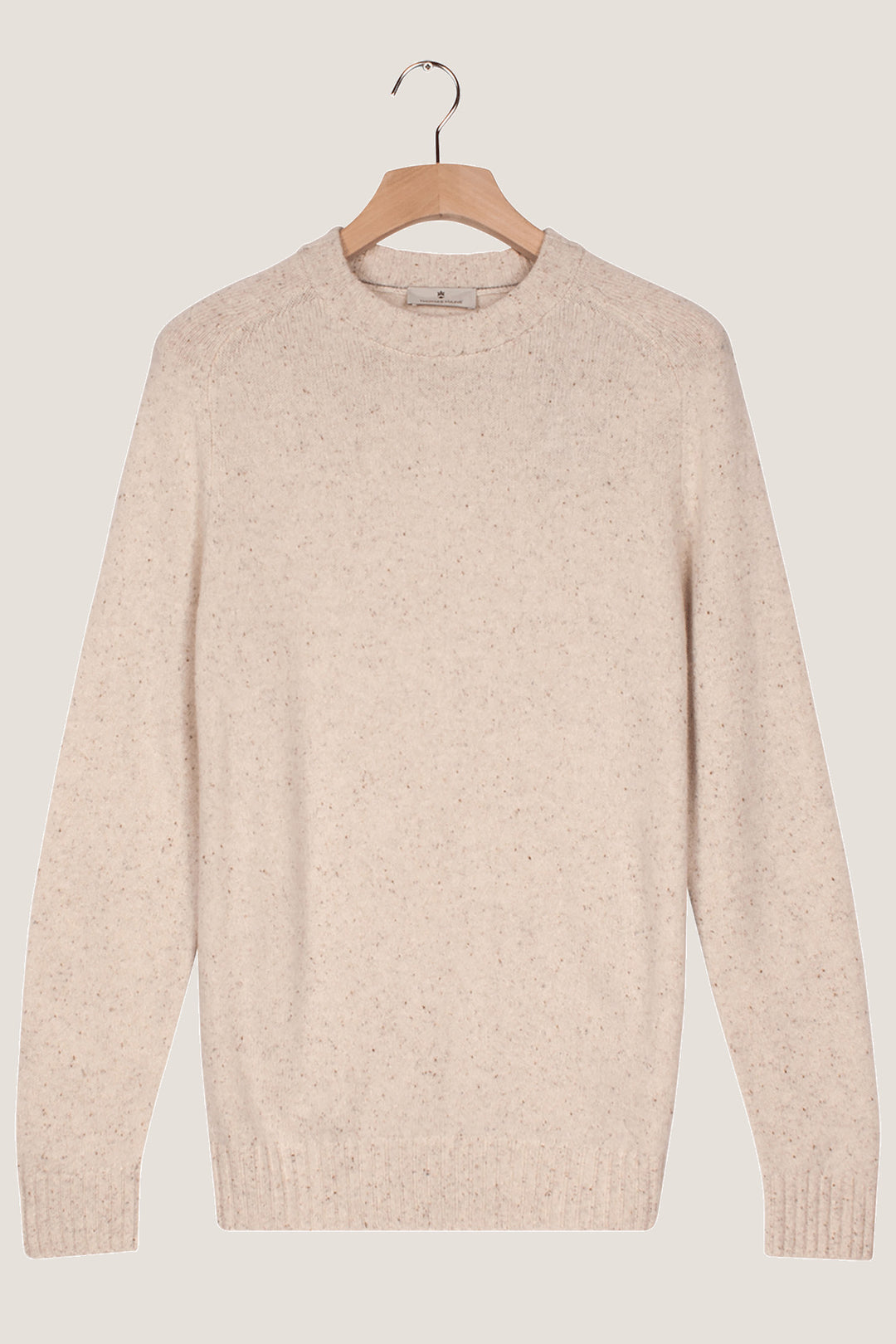 Merino Crewneck Pullover - Wit