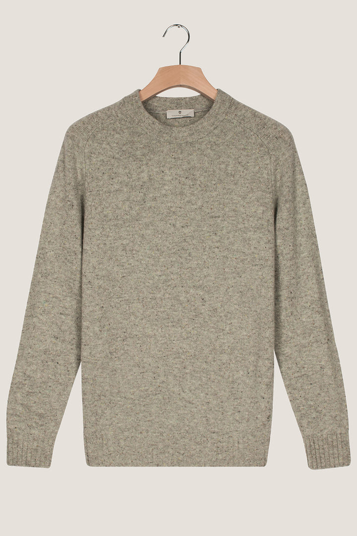 Merino Crewneck Pullover - Groen