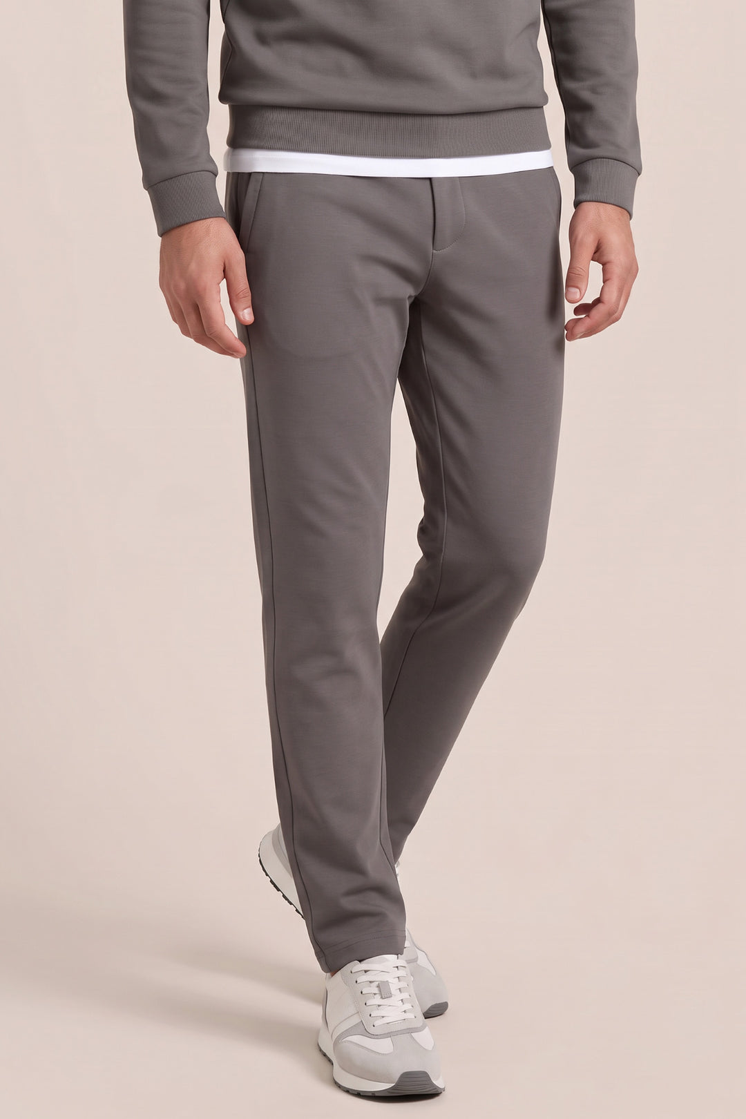 Jersey Sweatpants - Grijs