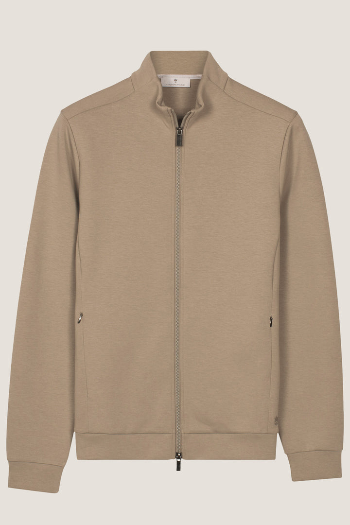Jersey Sweatvest - Beige