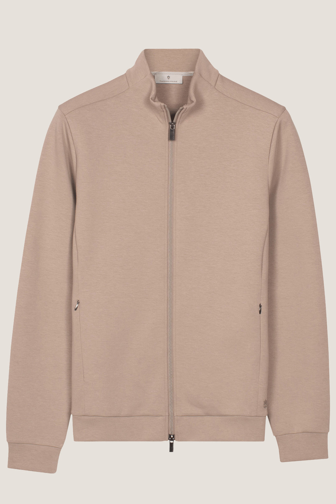 Jersey Sweatvest - Beige