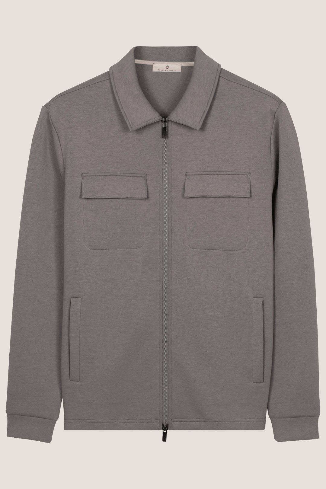 Jersey Sweatvest - Grijs