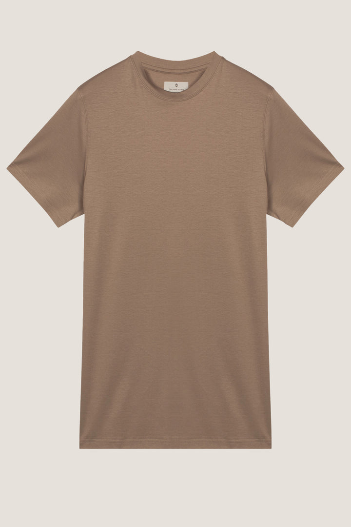 Liquid Cotton T-shirt - Beige
