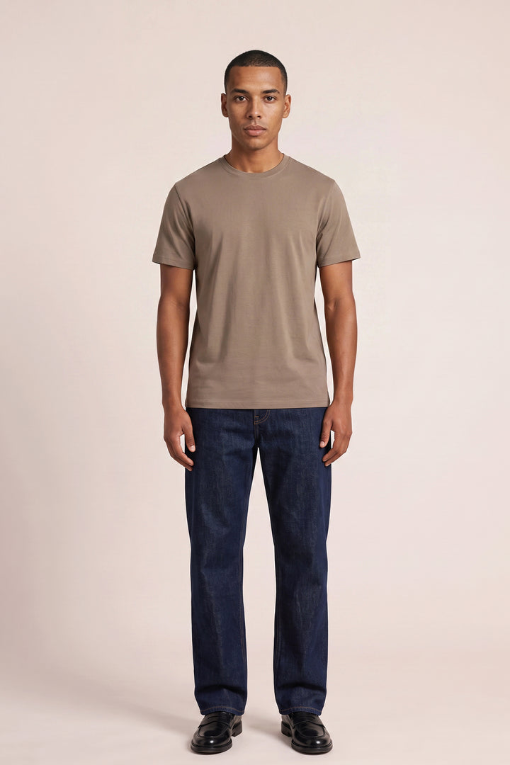 Liquid Cotton T-shirt - Beige