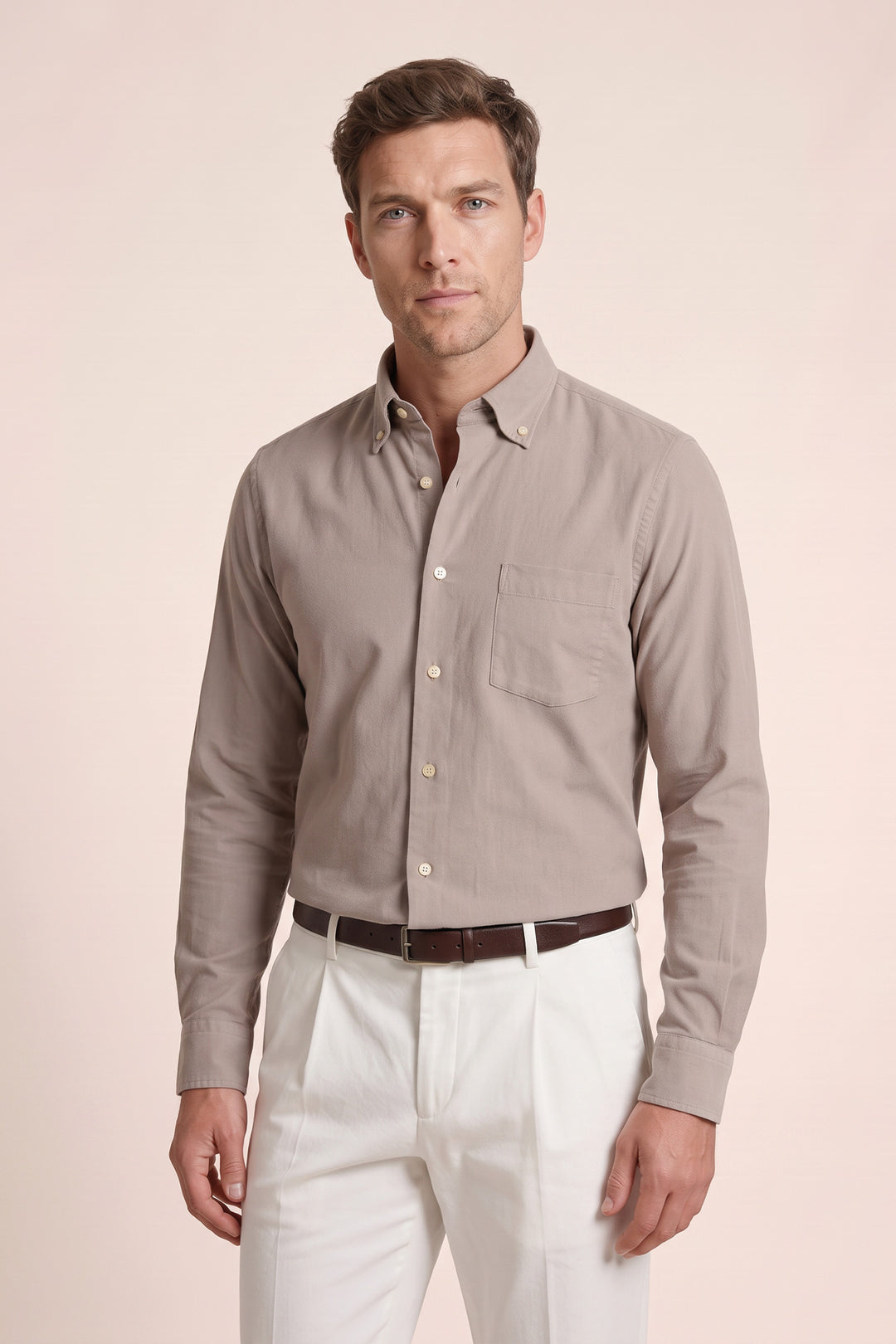 Fine Corduroy Overhemd - Kit