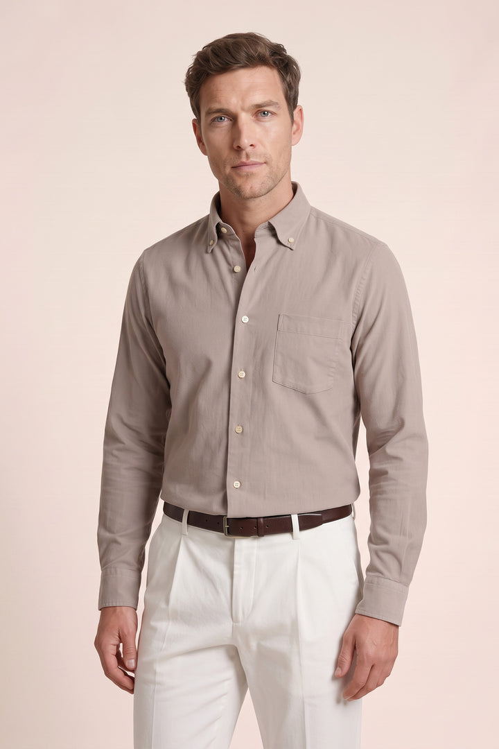 Fine Corduroy Overhemd - Kit