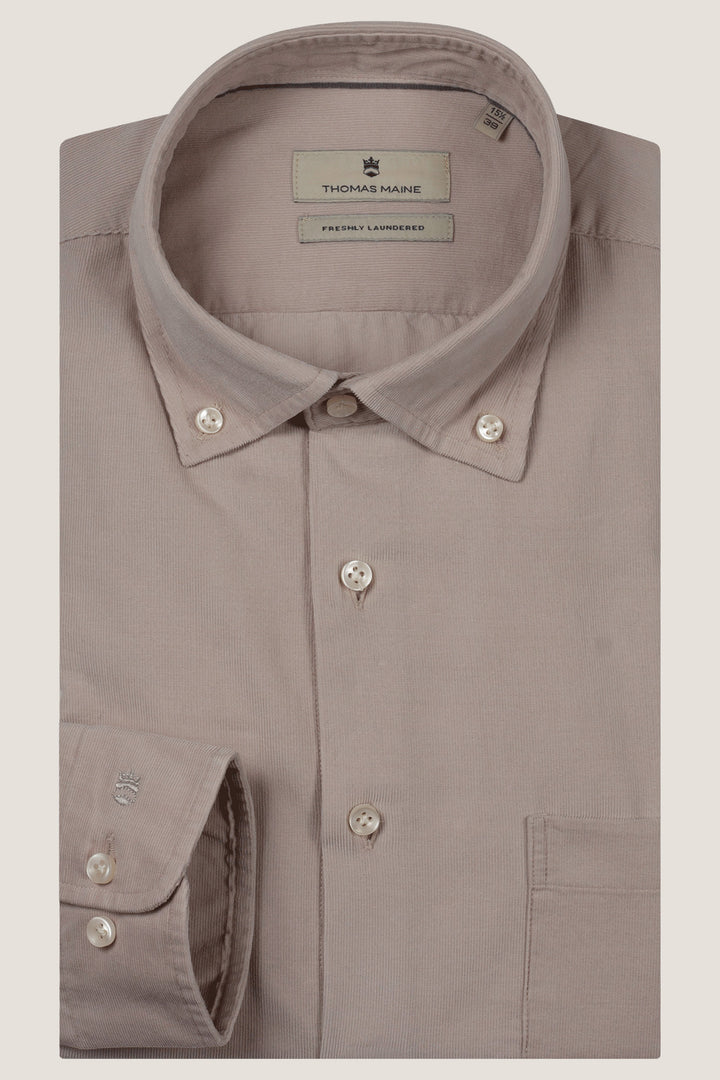 Fine Corduroy Overhemd - Kit