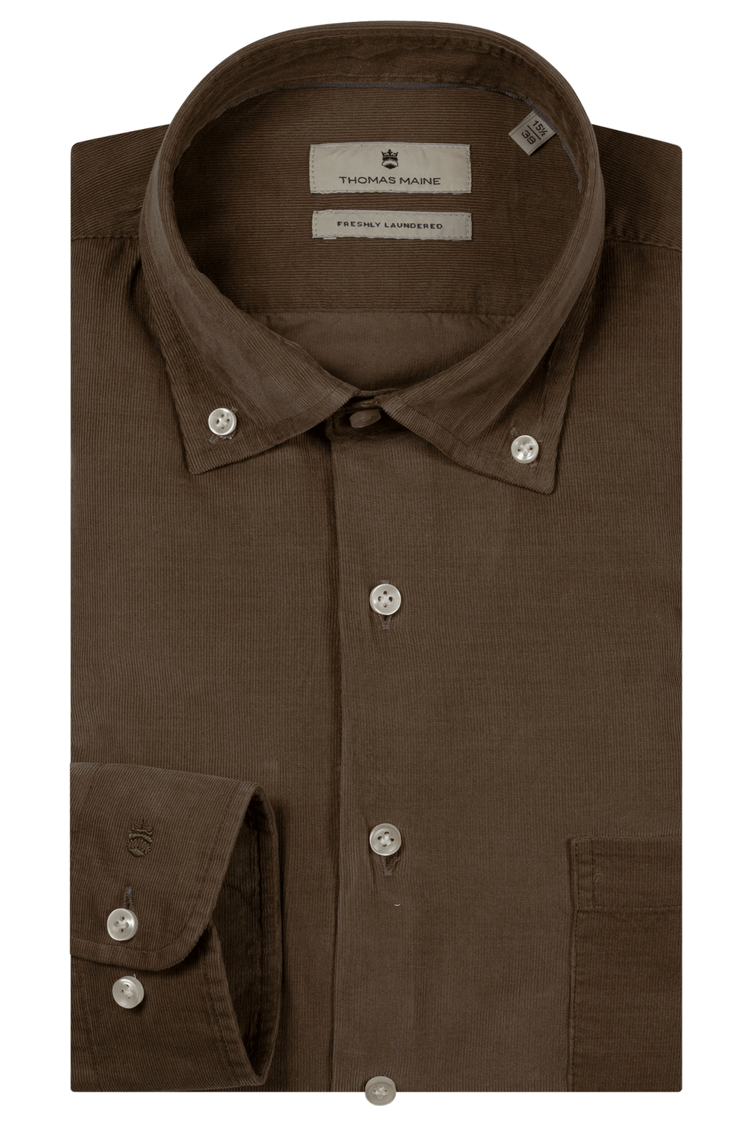 Fine Corduroy Overhemd - Groen