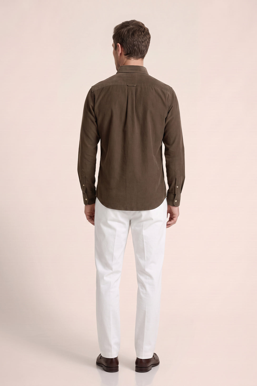 Fine Corduroy Overhemd - Groen