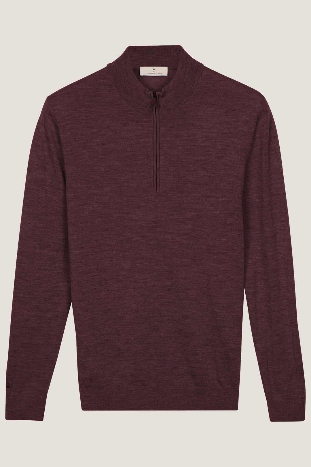 Thomas Maine Grey Long Sleeve Modern Fit Pullover 6284TM100 39