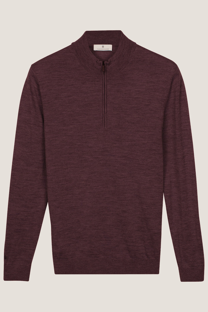 Thomas Maine Grey Long Sleeve Modern Fit Pullover 6284TM100 39