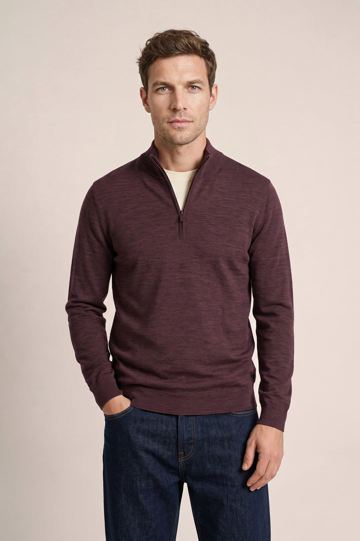 Thomas Maine Grey Long Sleeve Modern Fit Pullover 6284TM100 39