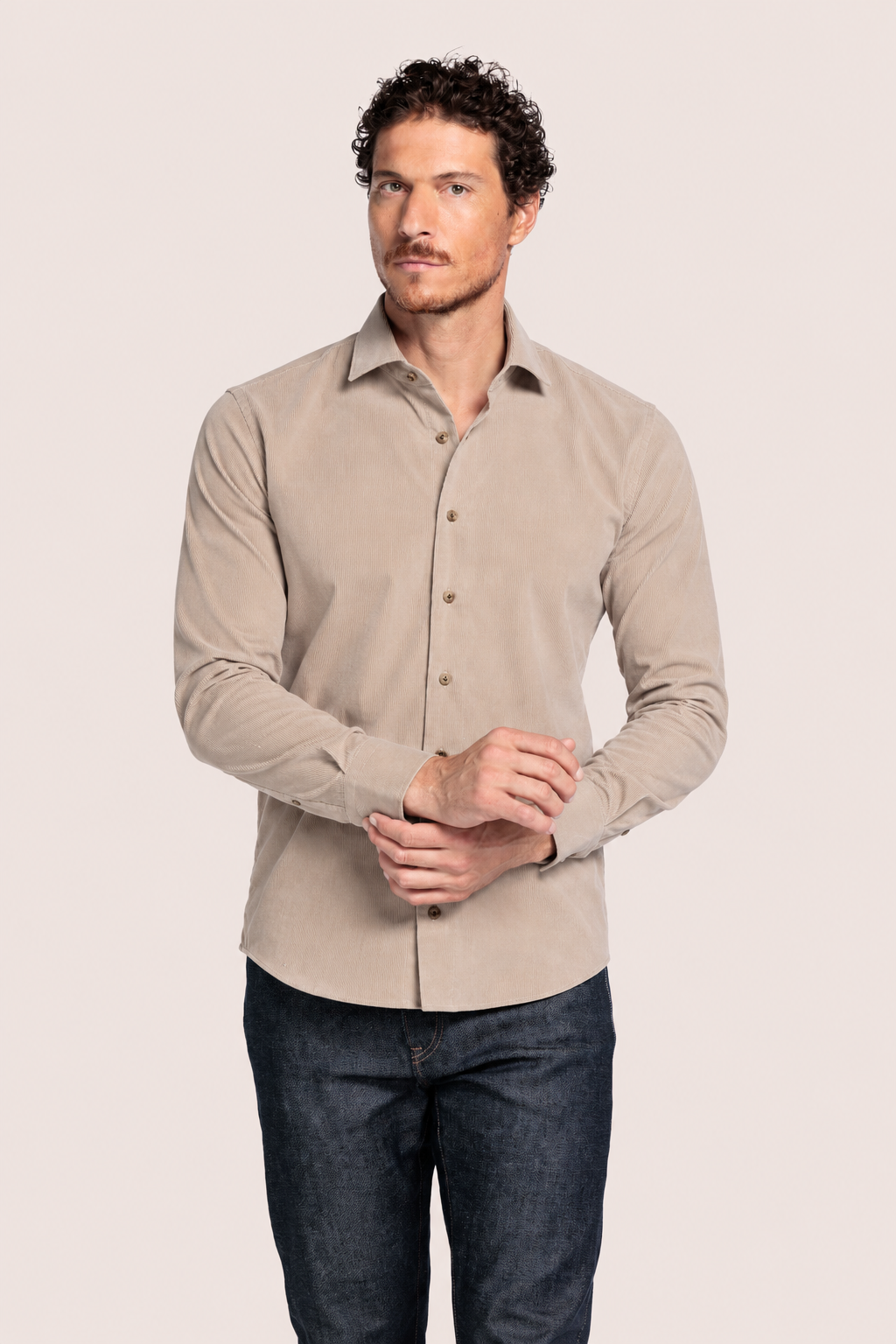 Corduroy Overhemd - Kit