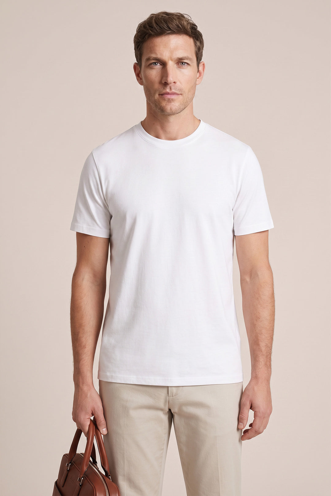Liquid Cotton T-shirt - Wit