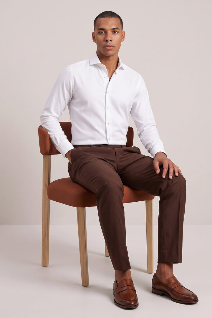 Liquid Cotton Overhemd - Wit