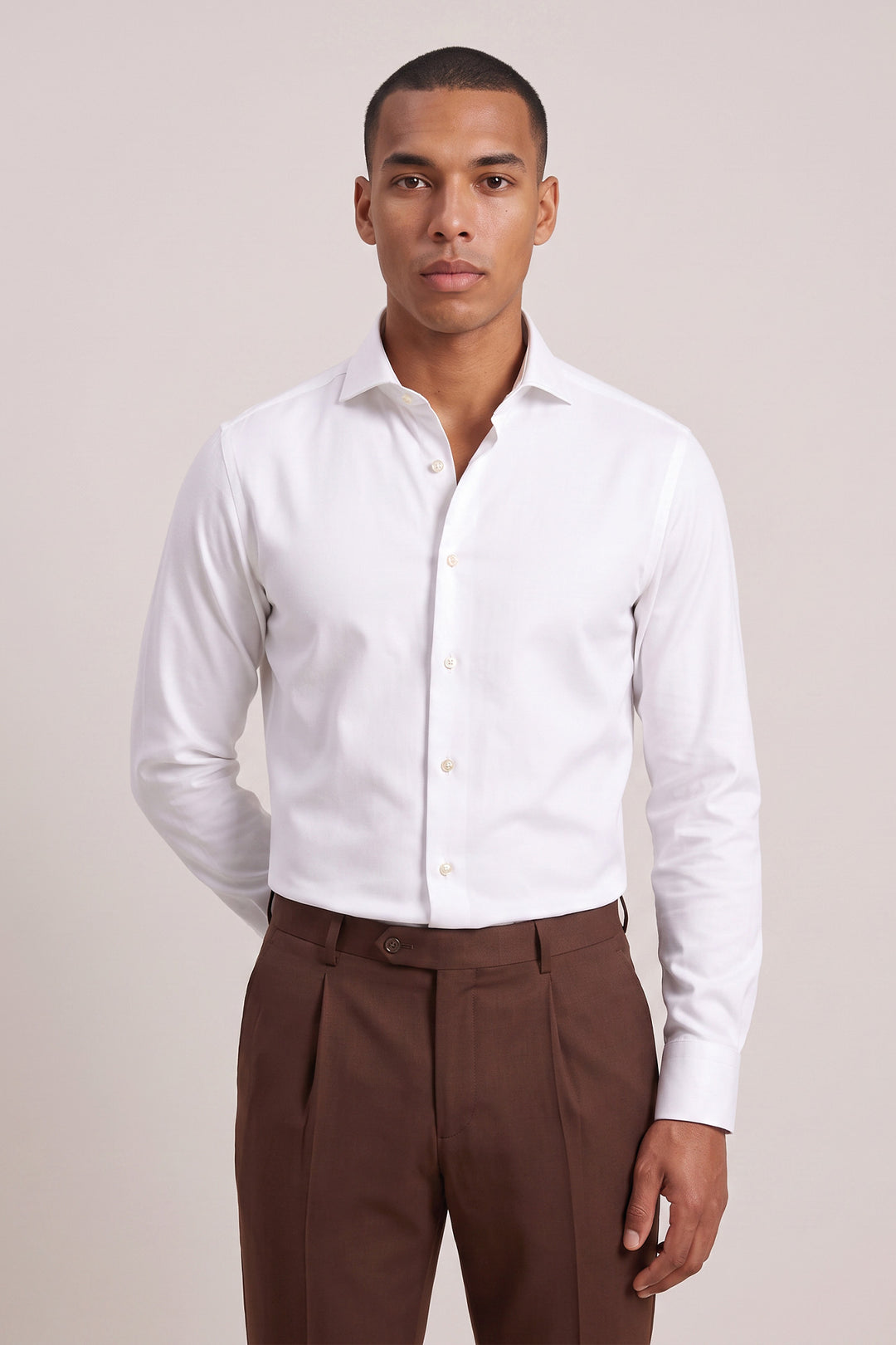Liquid Cotton Overhemd - Wit